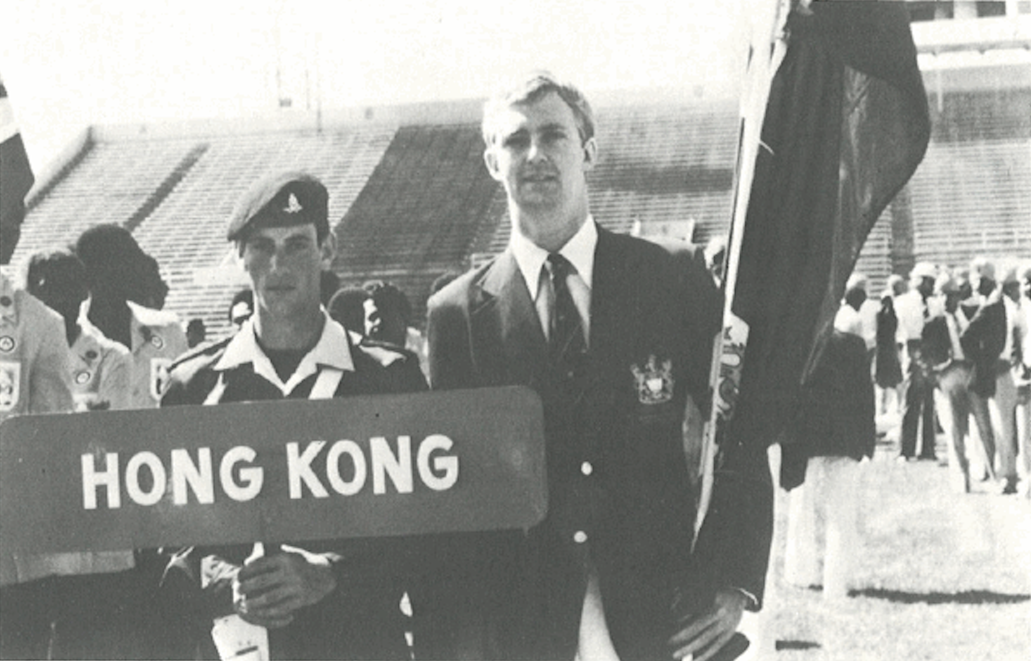 Member Mark Crocker and Member Karen Robertson represented Hong Kong in the Olympics.